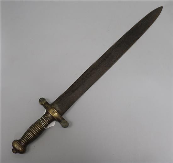 A French short sword